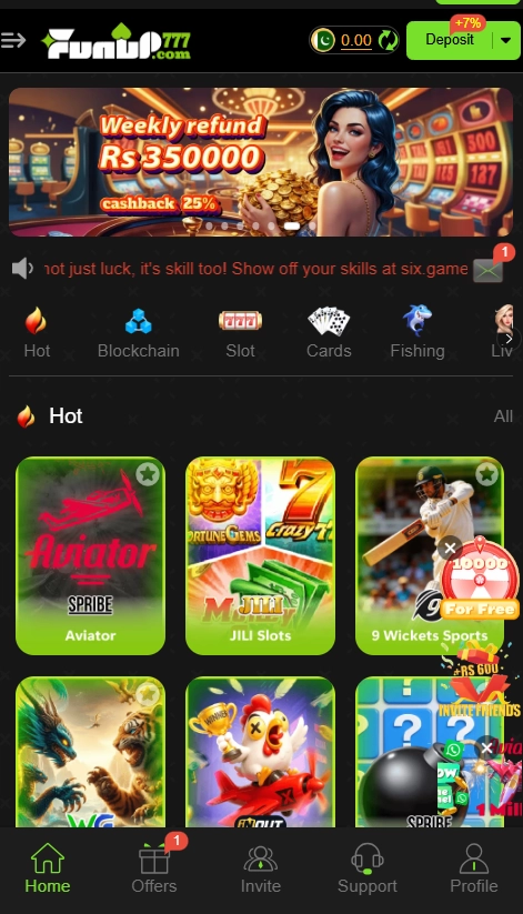 FunUp777 Game