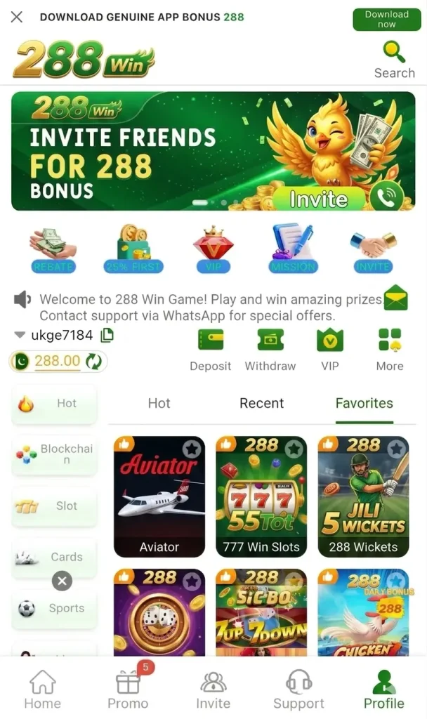 288 Win Game