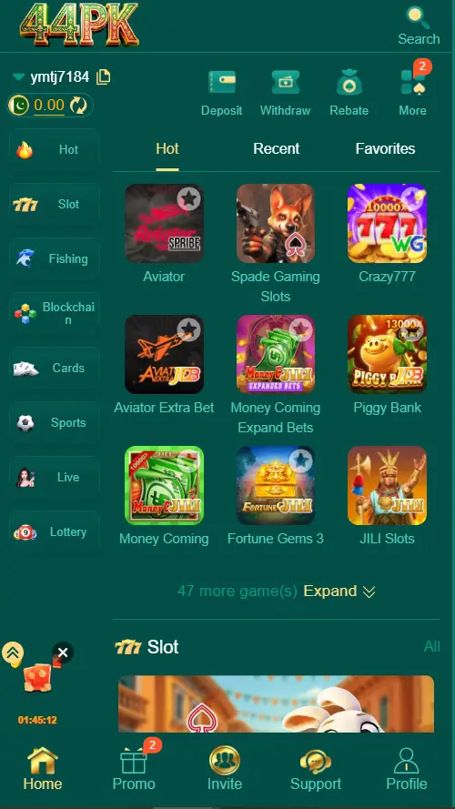PK44 Game